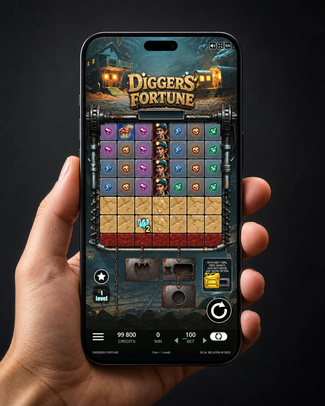 Diggers Fortune gameplay